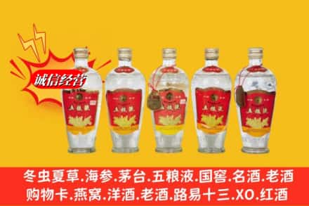 绿春县回收老五粮液